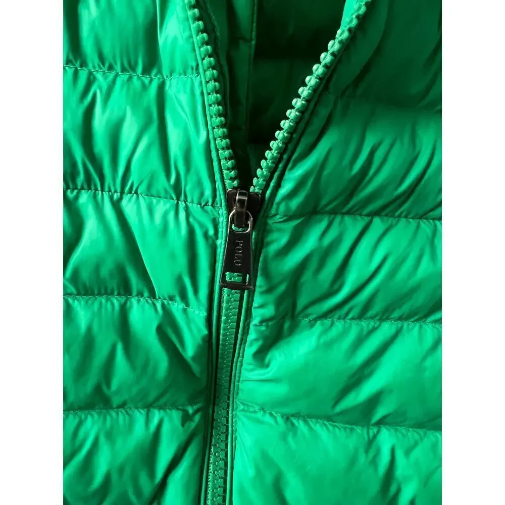 POLO Ralph Lauren kids green vest size S (8)